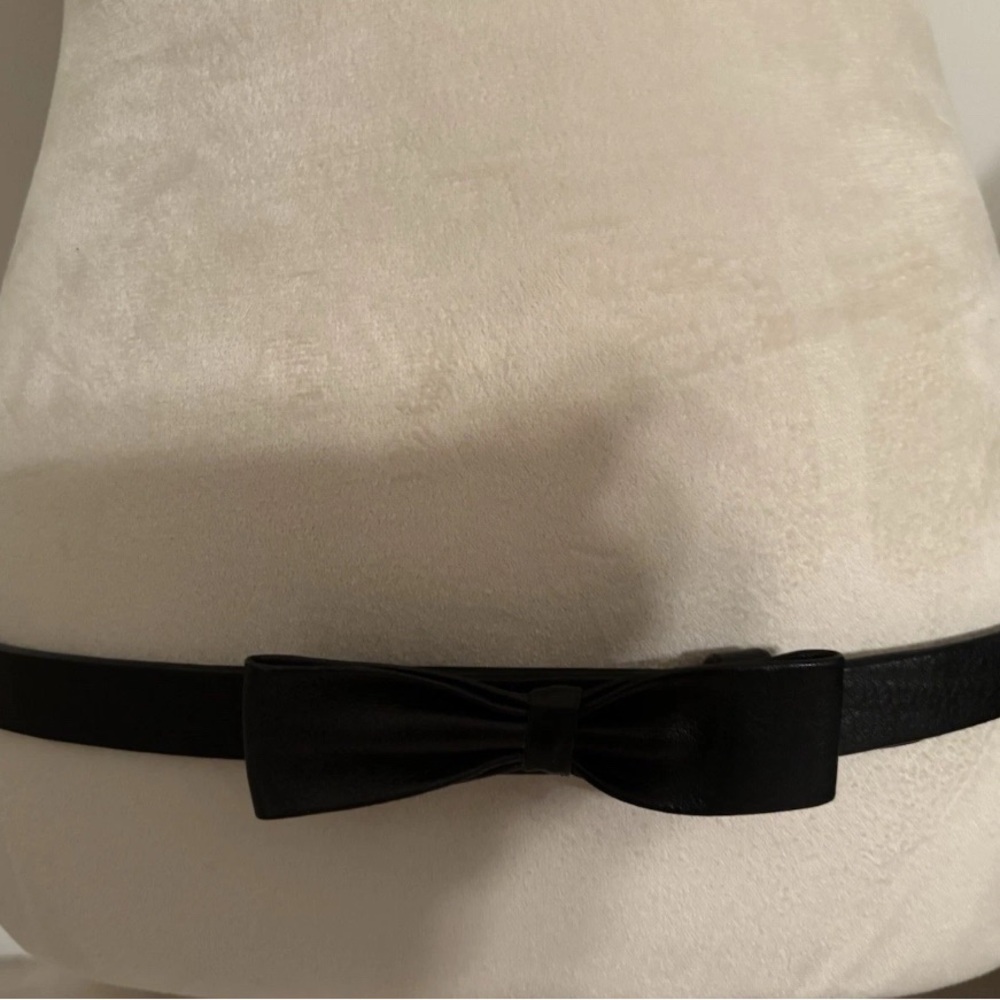 Leather Belt with Bow Woman’s